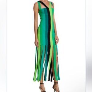 Micah Fringe Body Con Dress